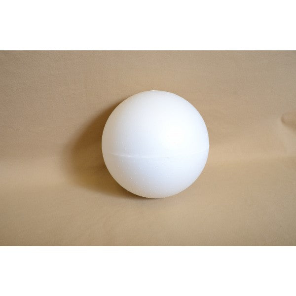 EPS Foam ball from StyroShapes.com. Great for holiday projects, cosplay and arts & crafts.