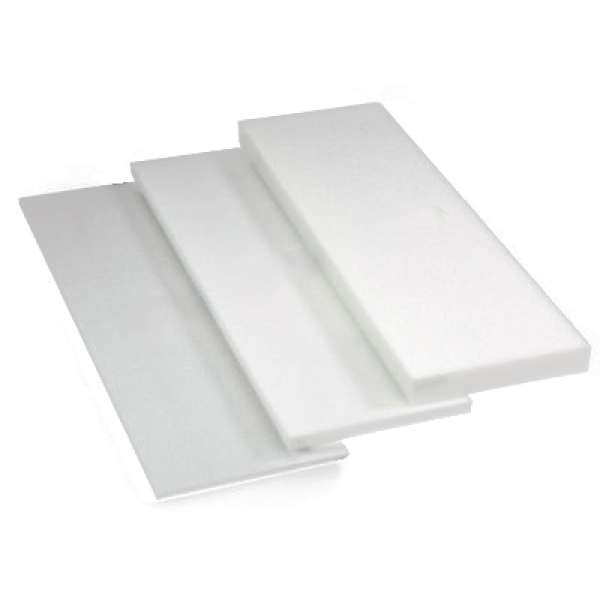 2" x 12" x 36" Styrofoam Sheets - White - 10 Per Case