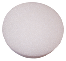 White Styrofoam Disc - 6" Diameter